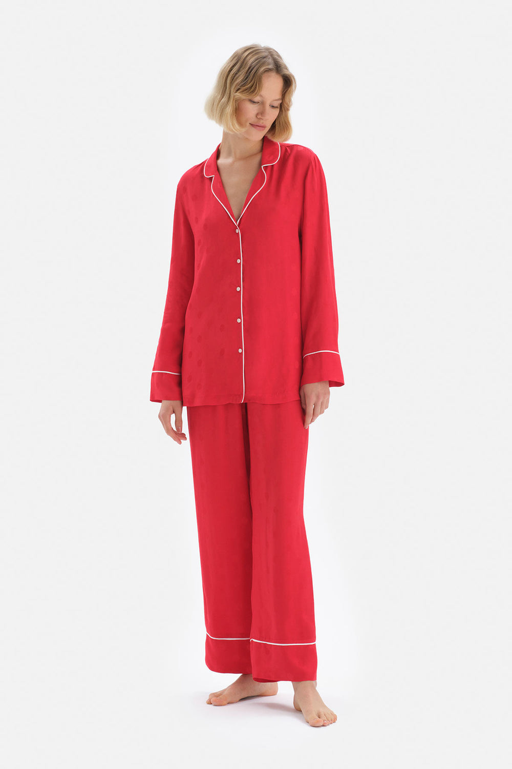 RED PYJAMA SET