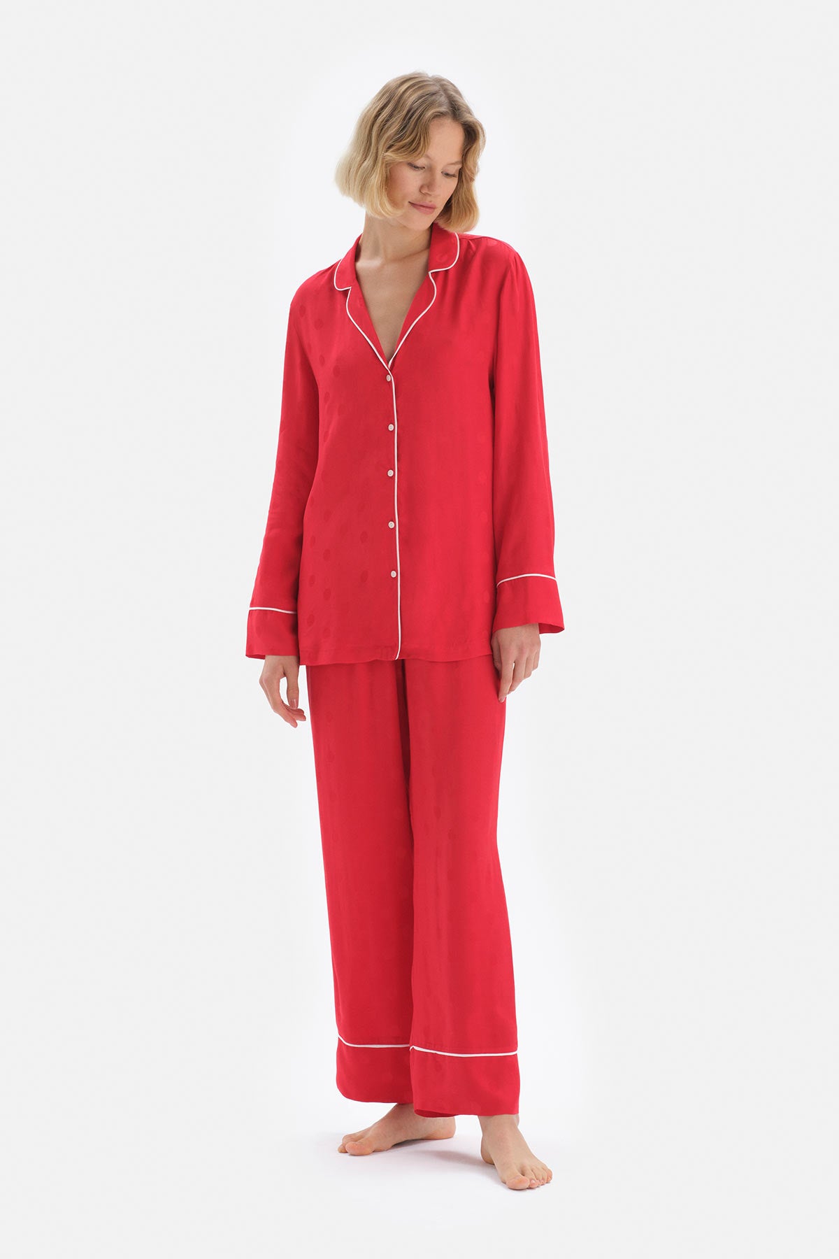 RED PYJAMA SET
