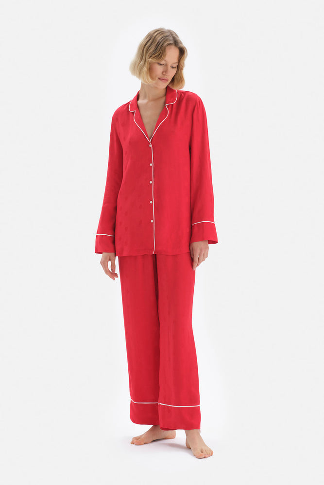 RED PYJAMA SET