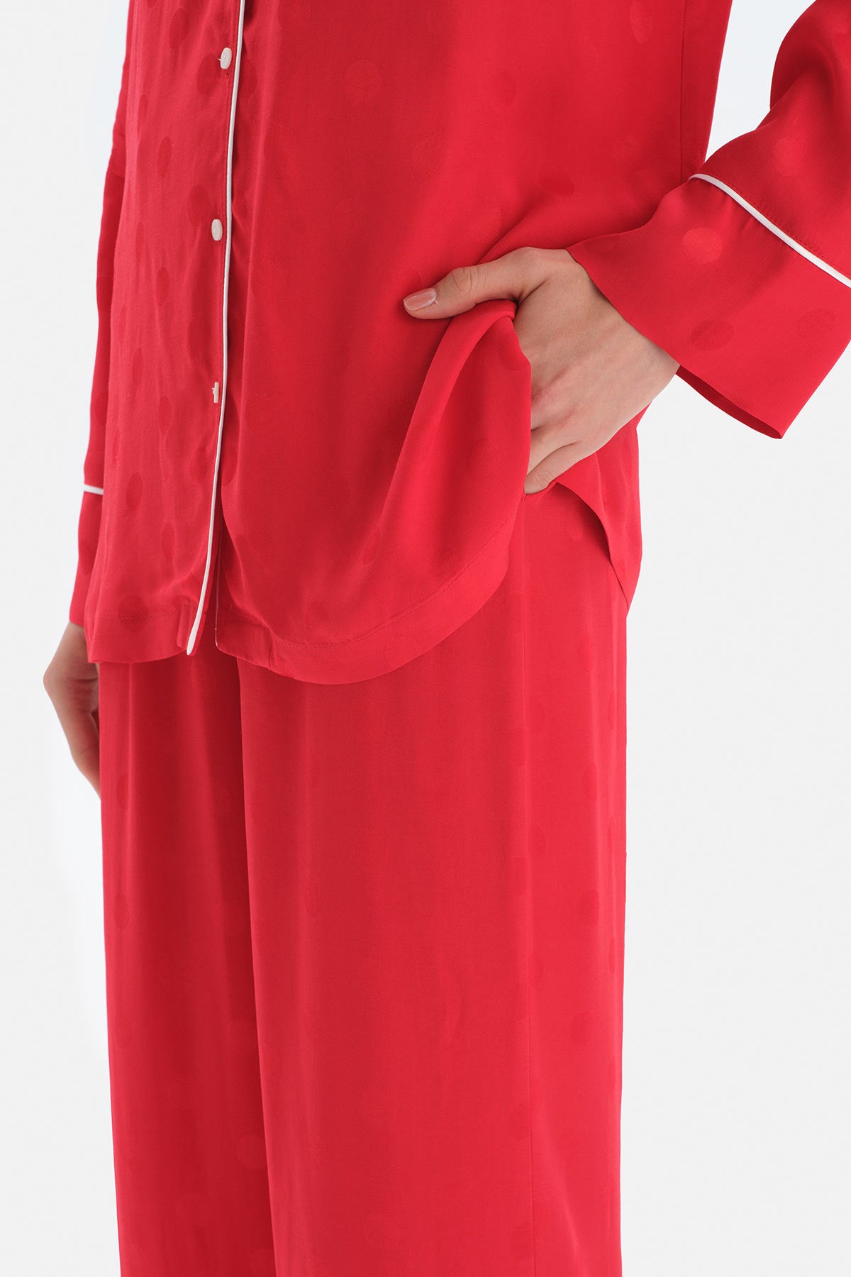 RED PYJAMA SET