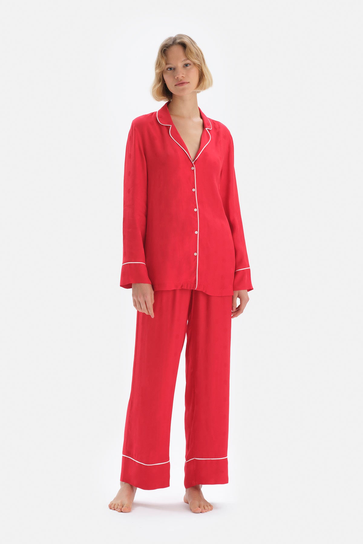 RED PYJAMA SET
