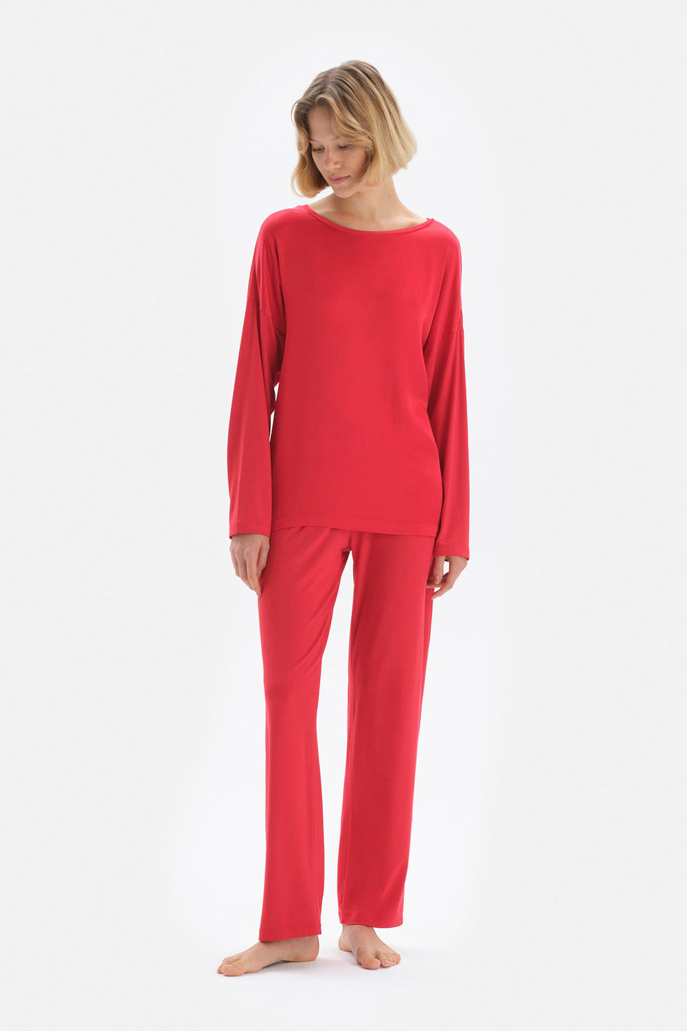 RED PYJAMA SET