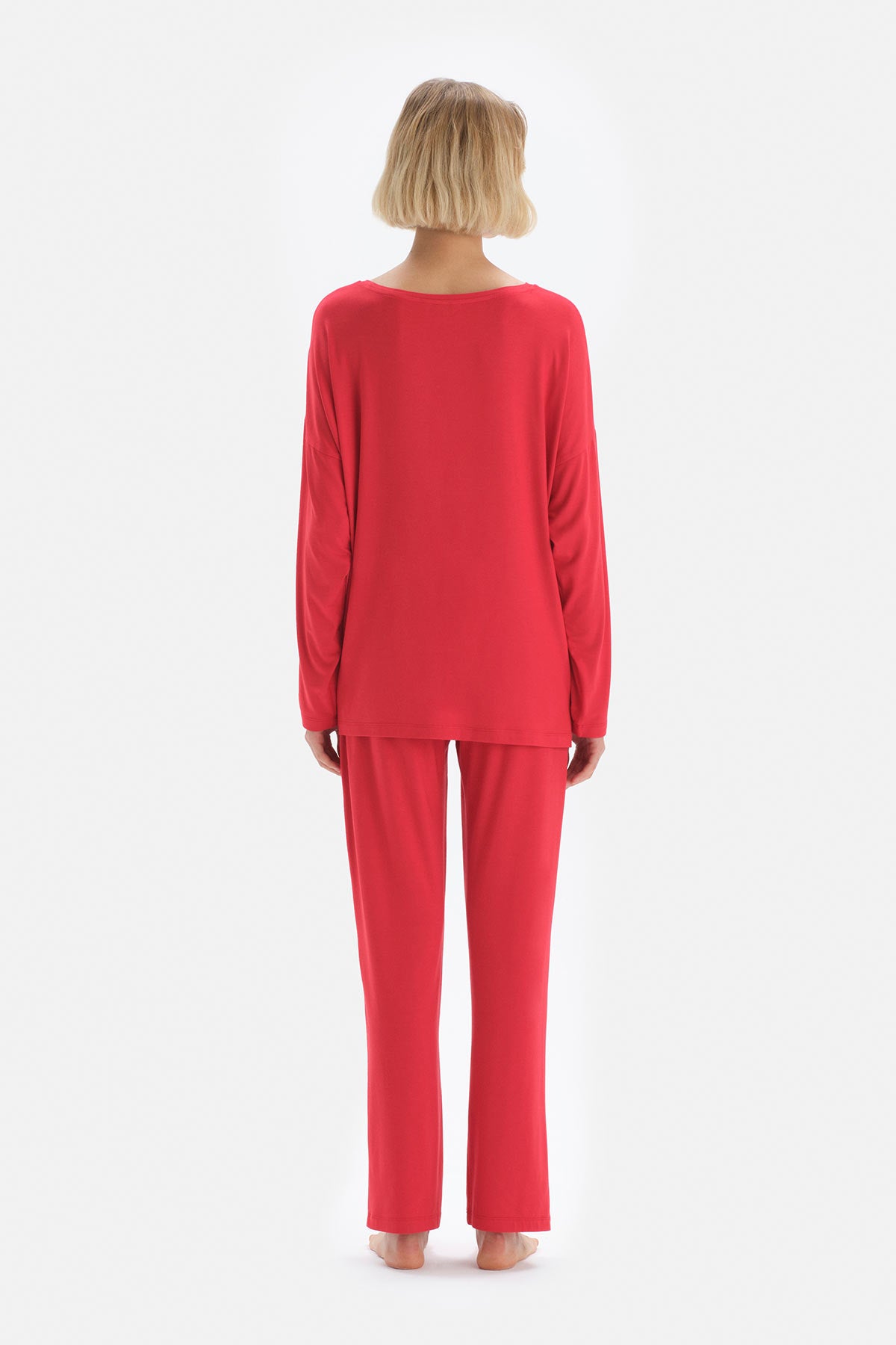 RED PYJAMA SET