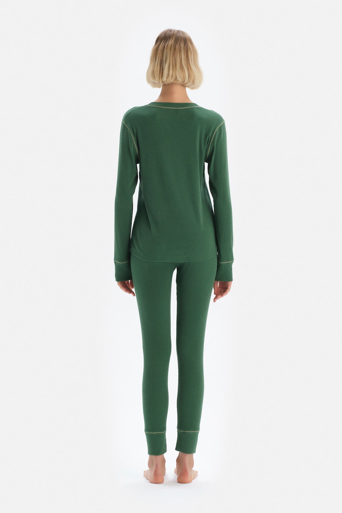 GREEN PYJAMA SET