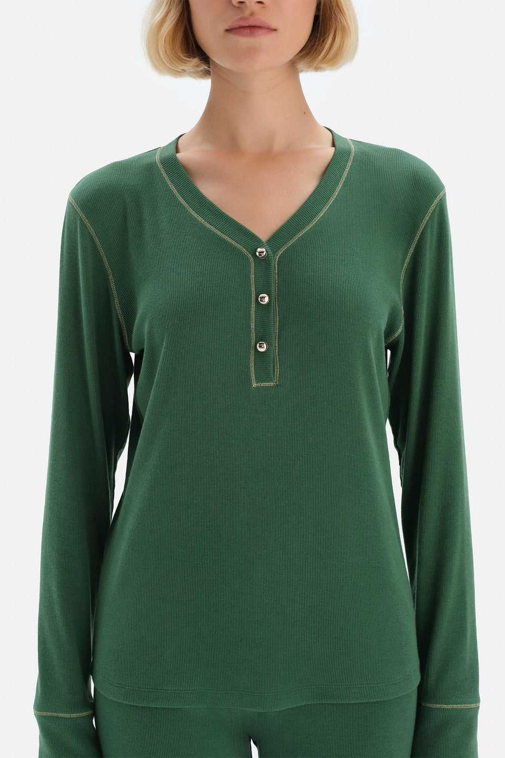GREEN PYJAMA SET