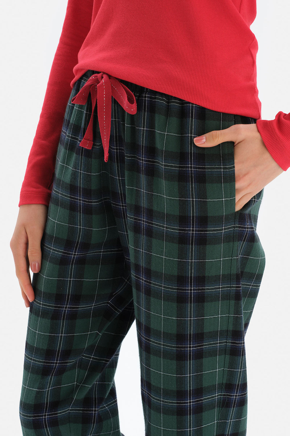 RED PYJAMA SET