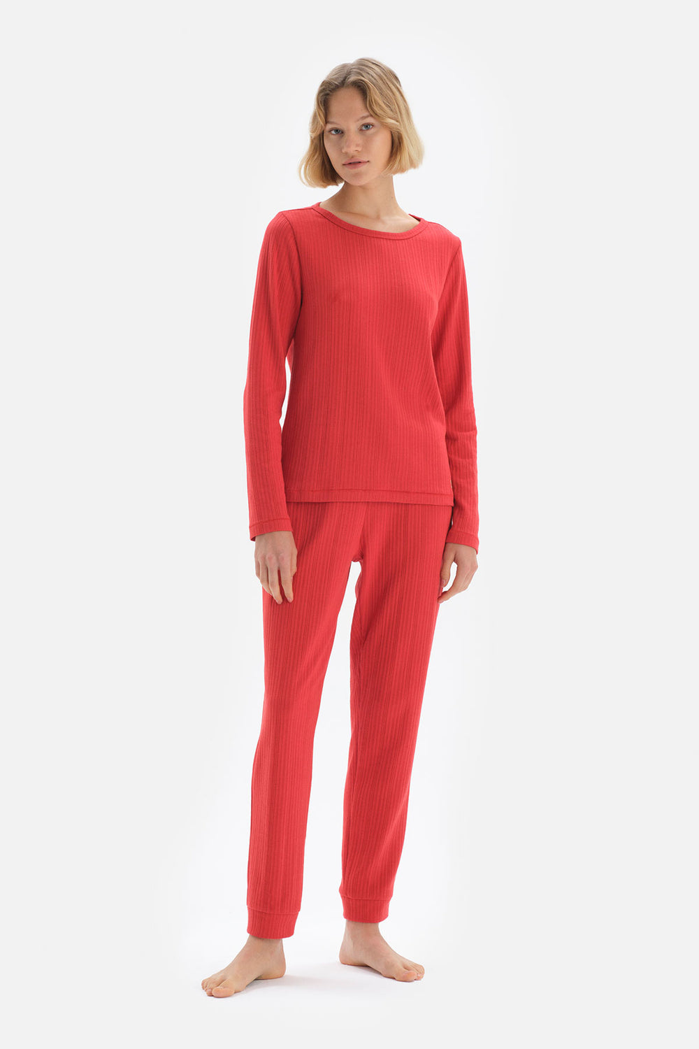 RED PYJAMA SET