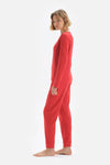 RED PYJAMA SET