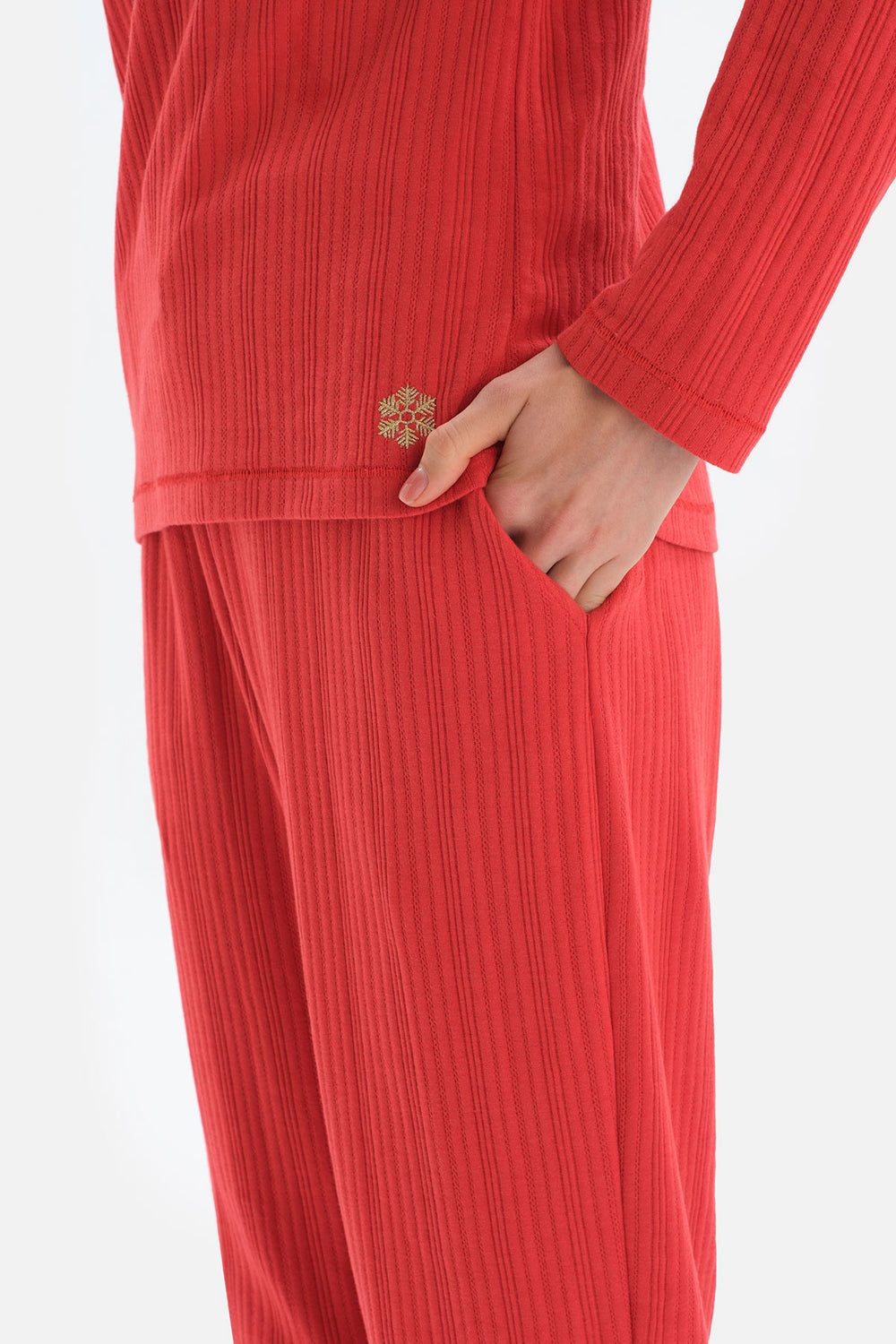 RED PYJAMA SET