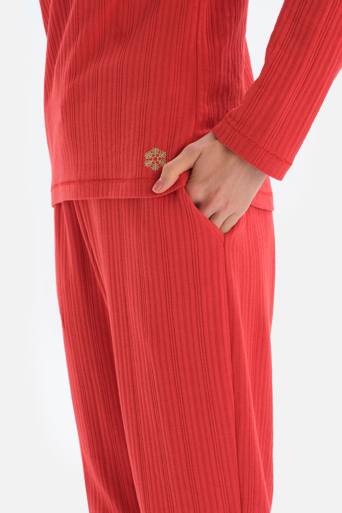 RED PYJAMA SET