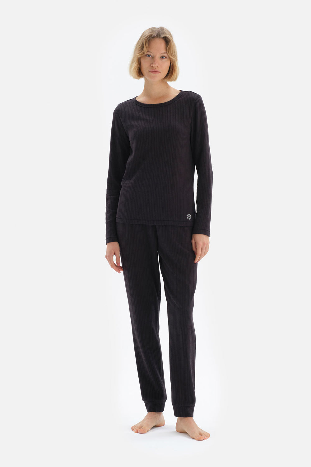 BLACK PYJAMA SET