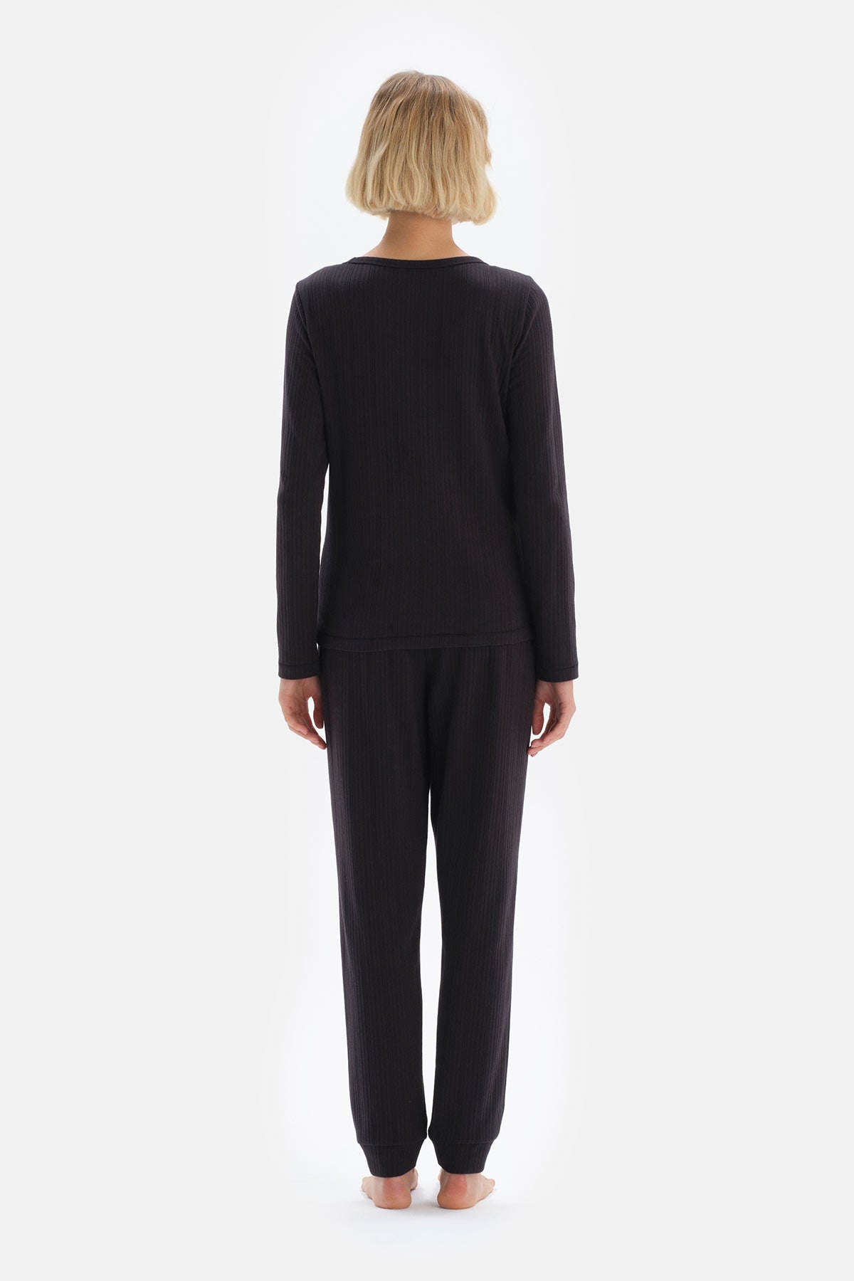 BLACK PYJAMA SET