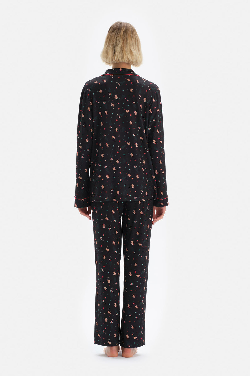 BLACK PYJAMA SET