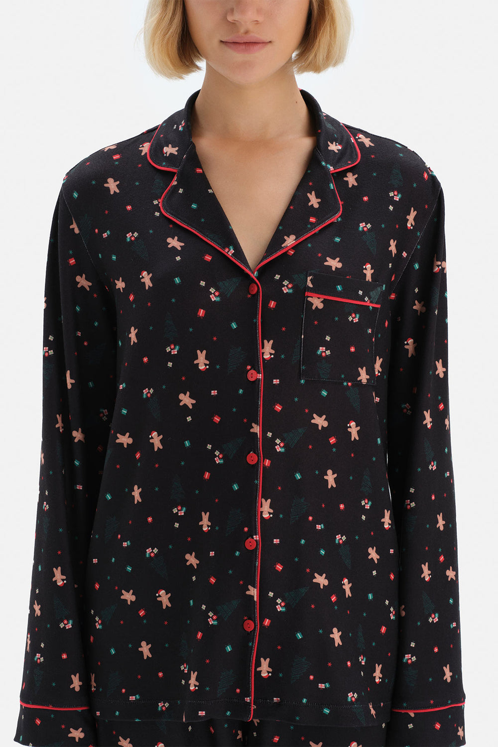 BLACK PYJAMA SET