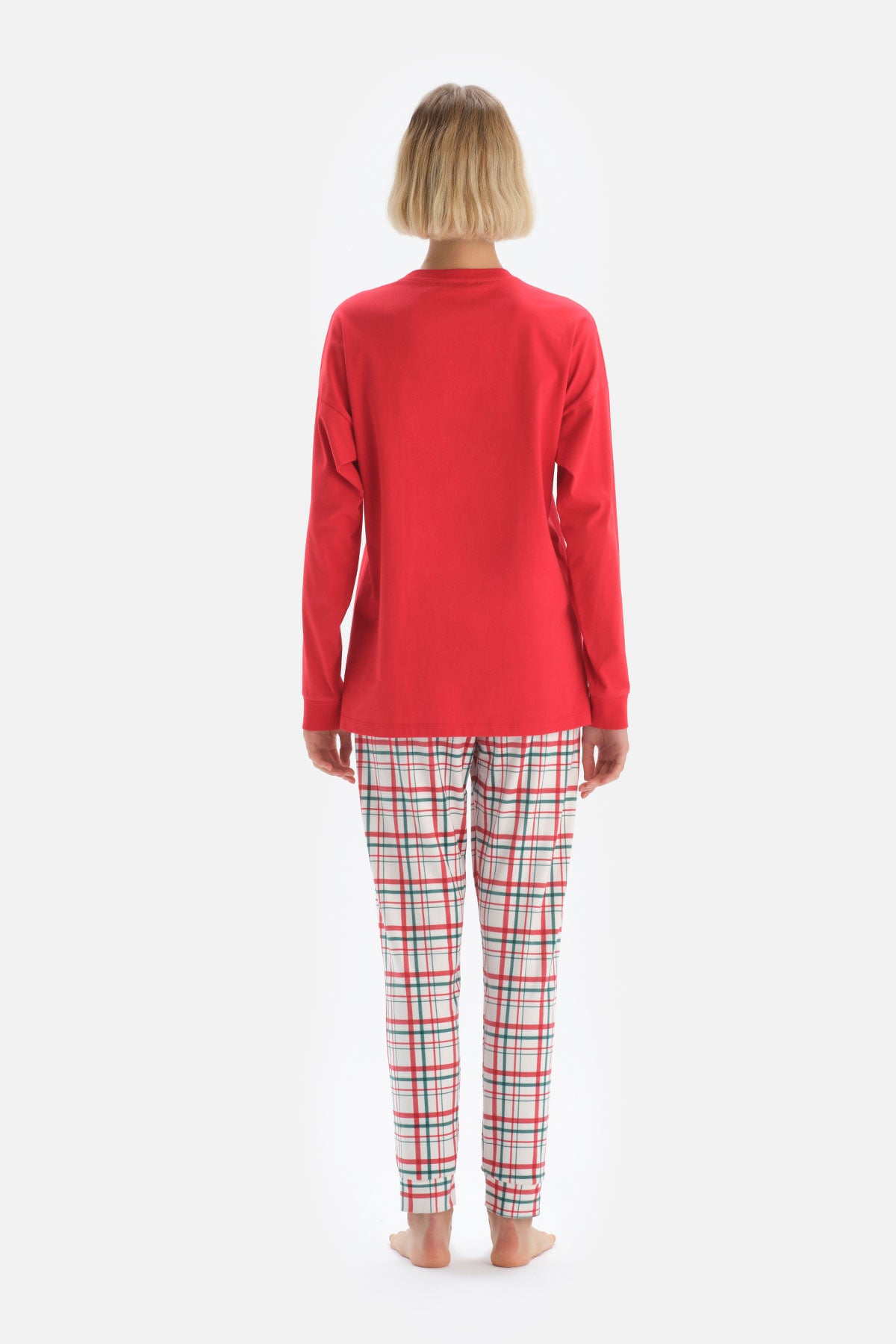 RED PYJAMA SET