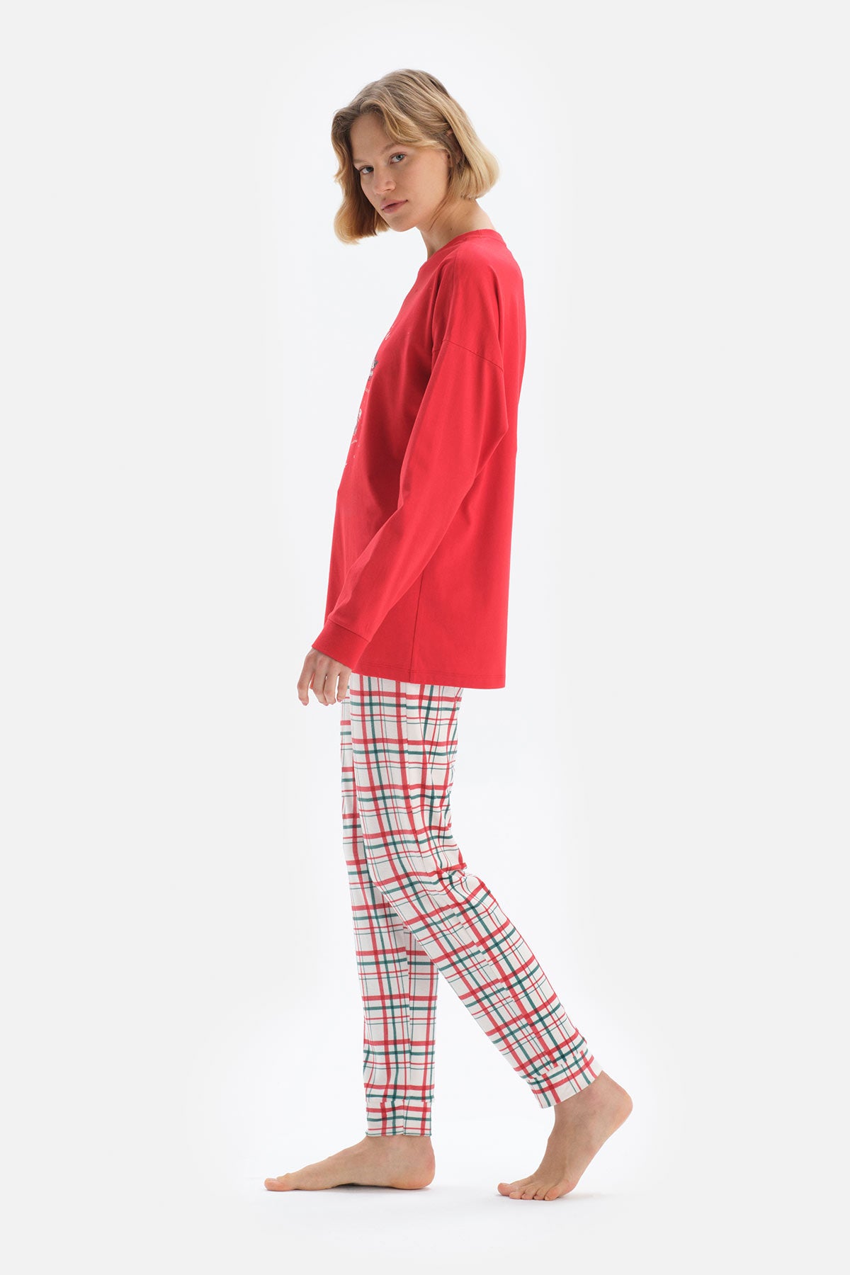 RED PYJAMA SET