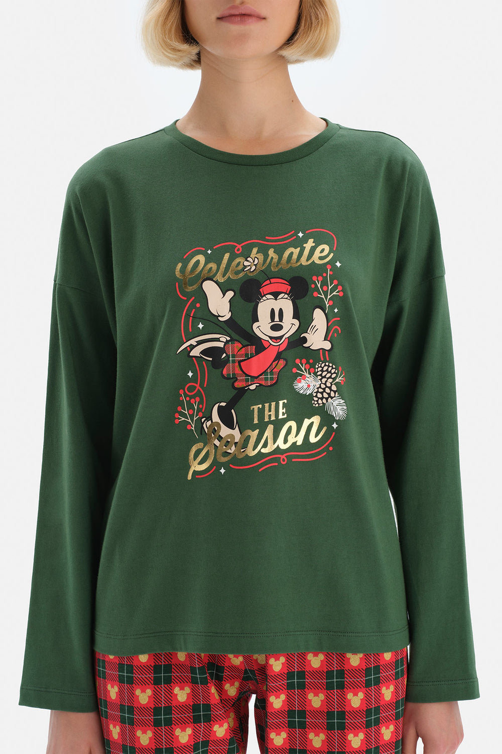 GREEN PYJAMA SET