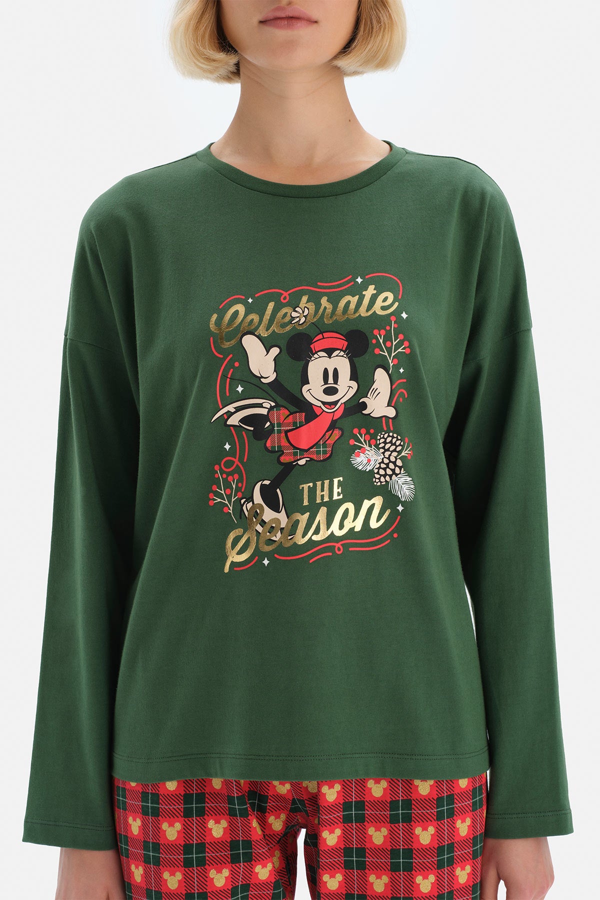 GREEN PYJAMA SET