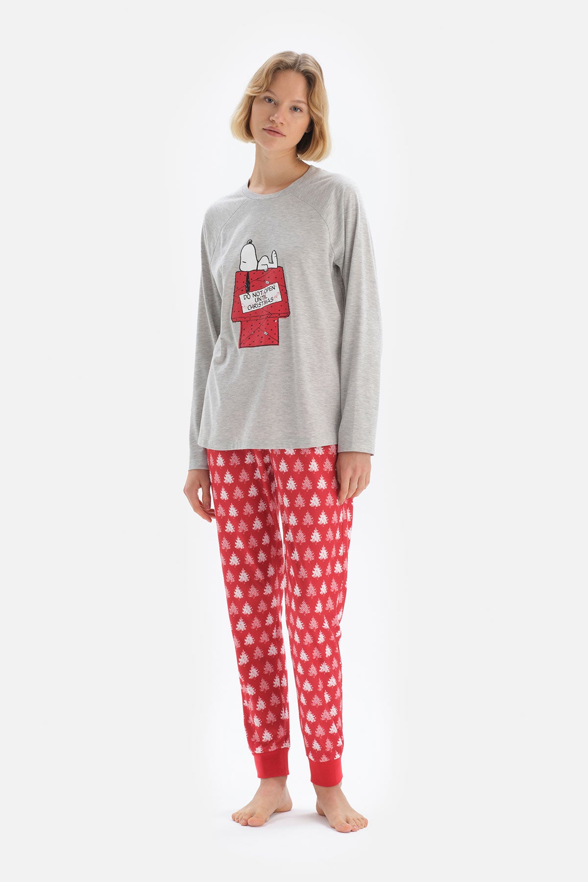 GREY PYJAMA SET