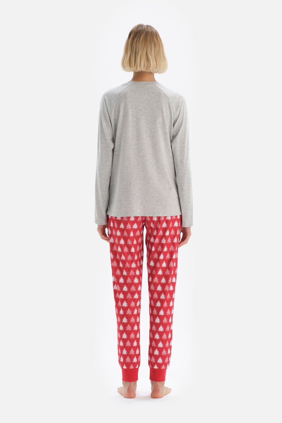 GREY PYJAMA SET