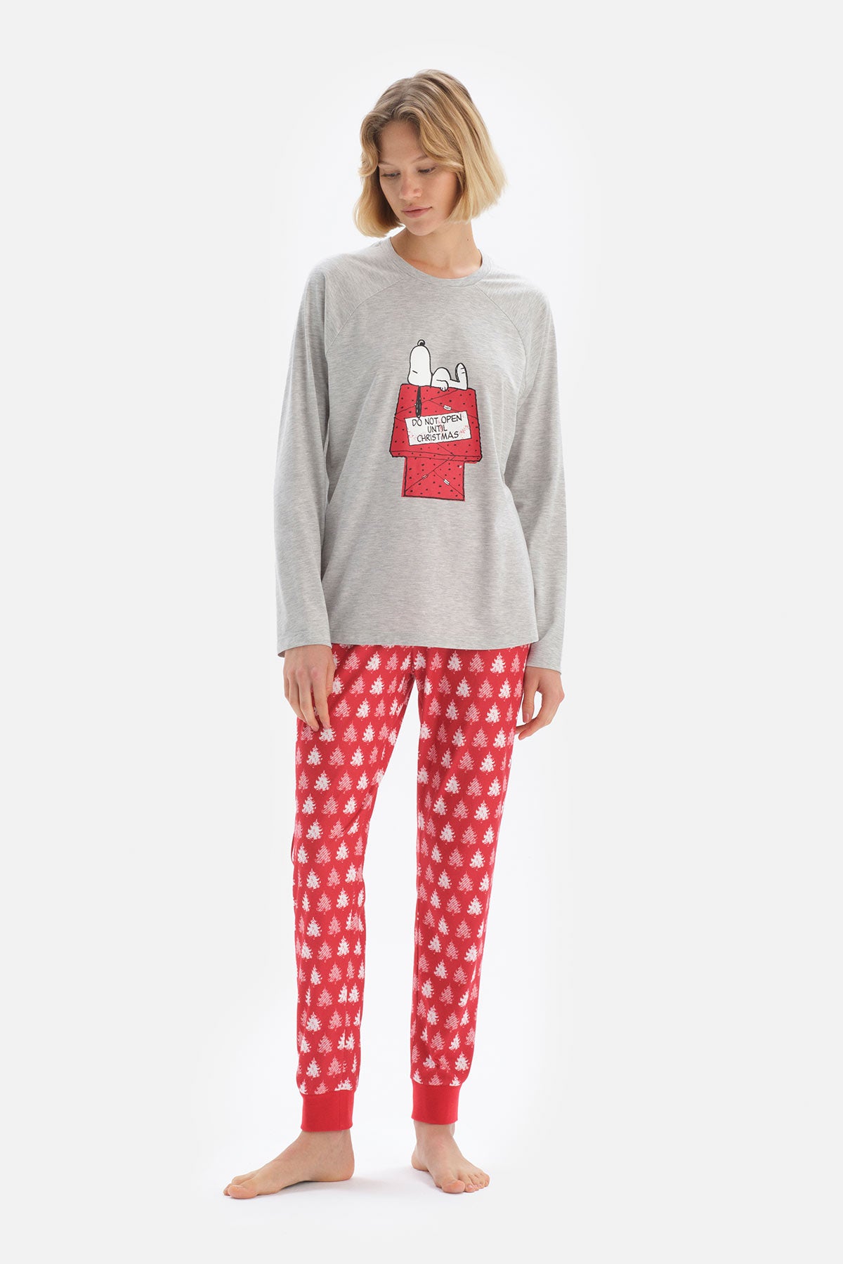 GREY PYJAMA SET