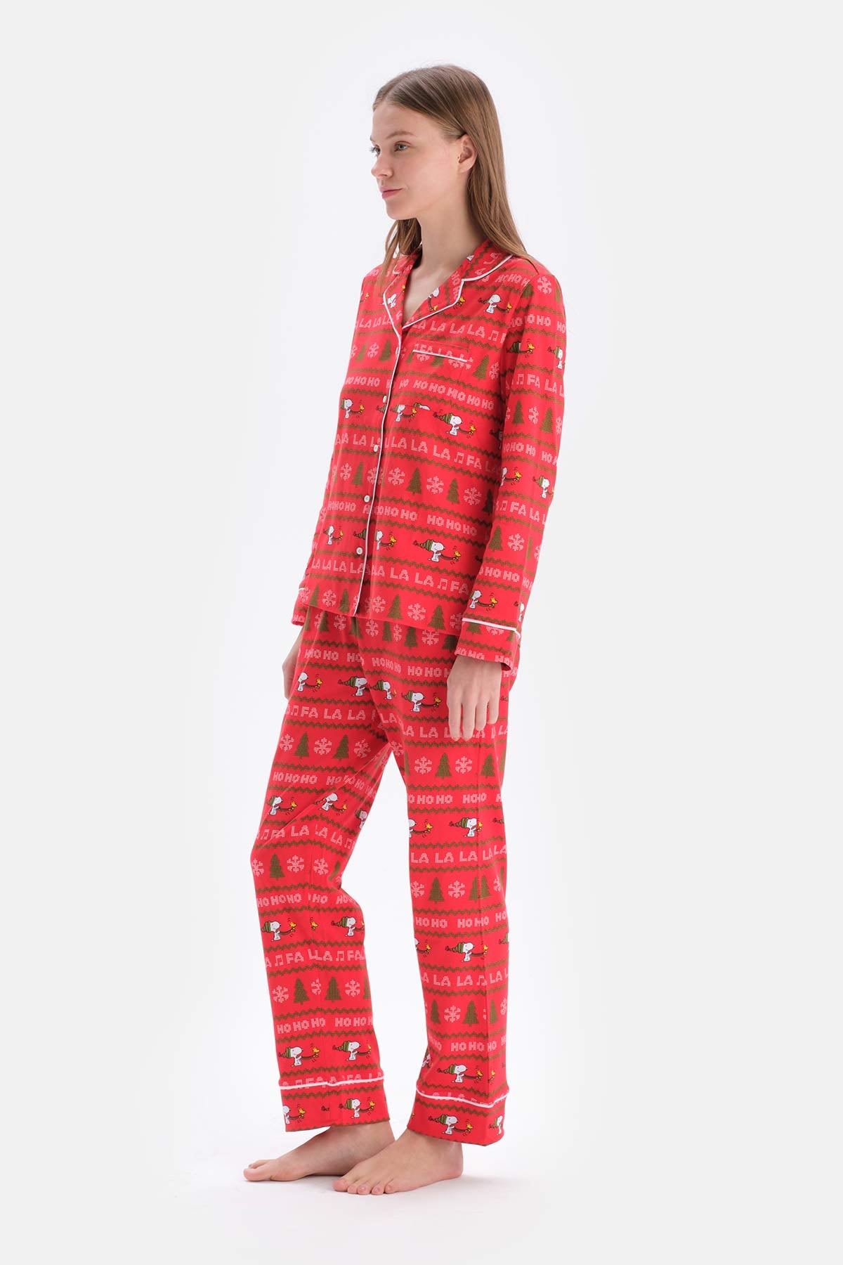 RED PYJAMA SET
