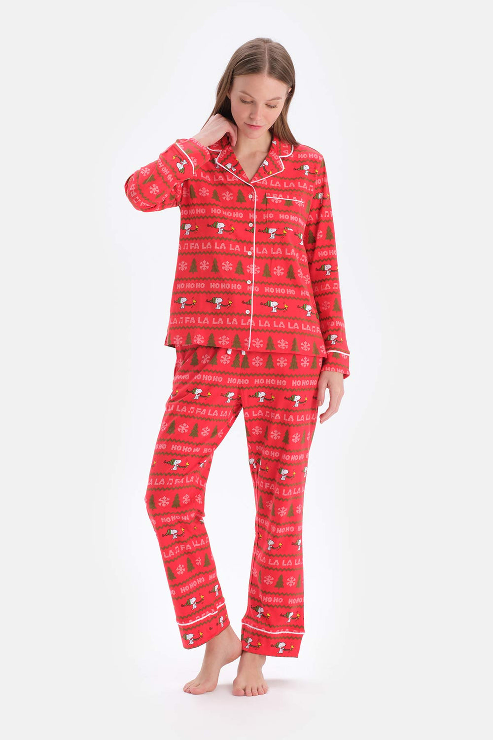 RED PYJAMA SET