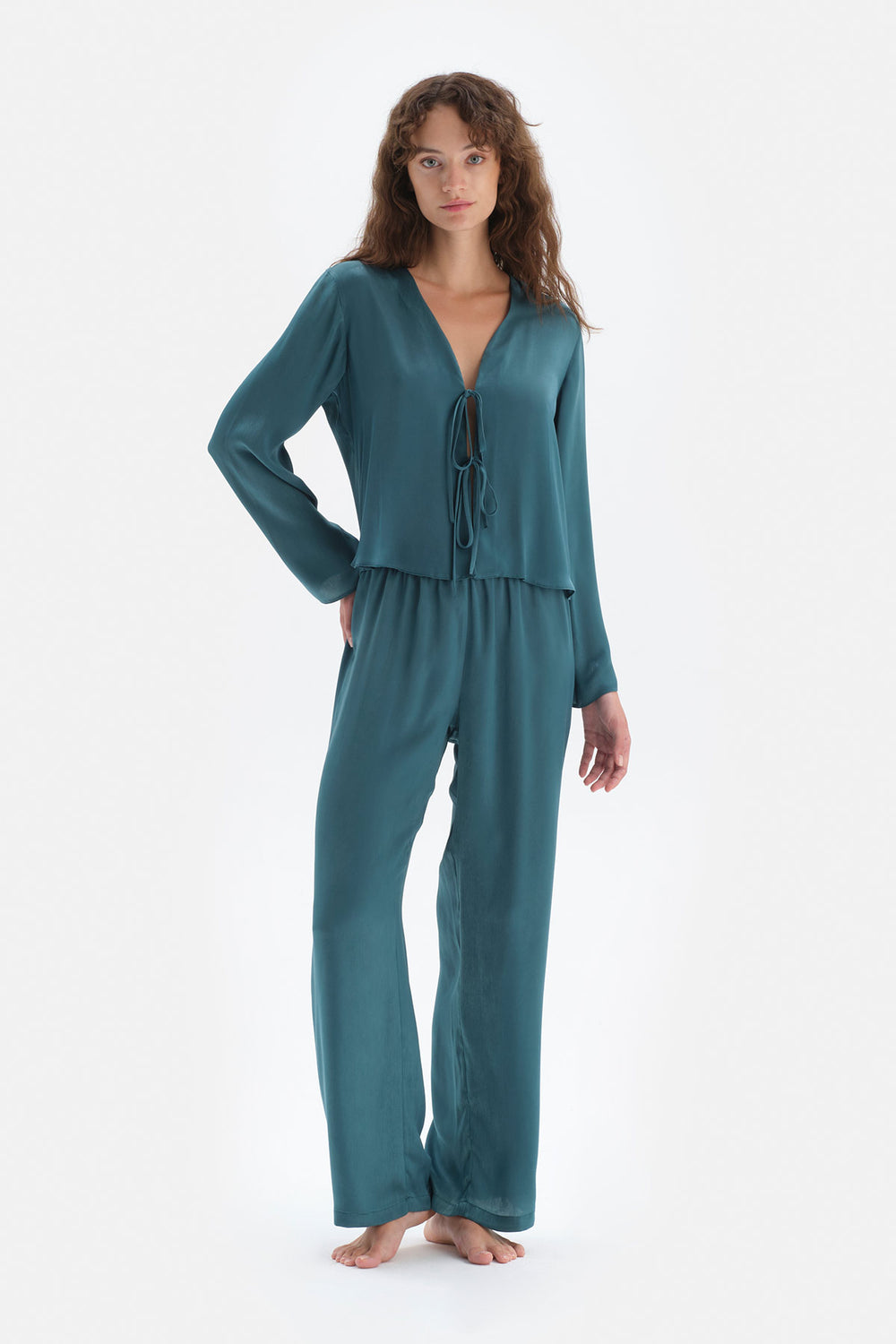 TEAL PYJAMA SET