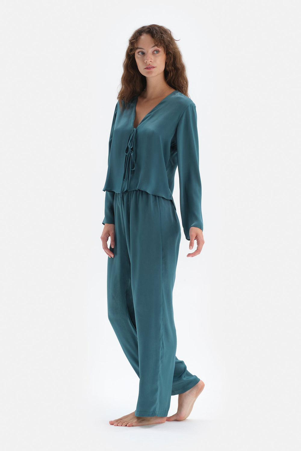 TEAL PYJAMA SET