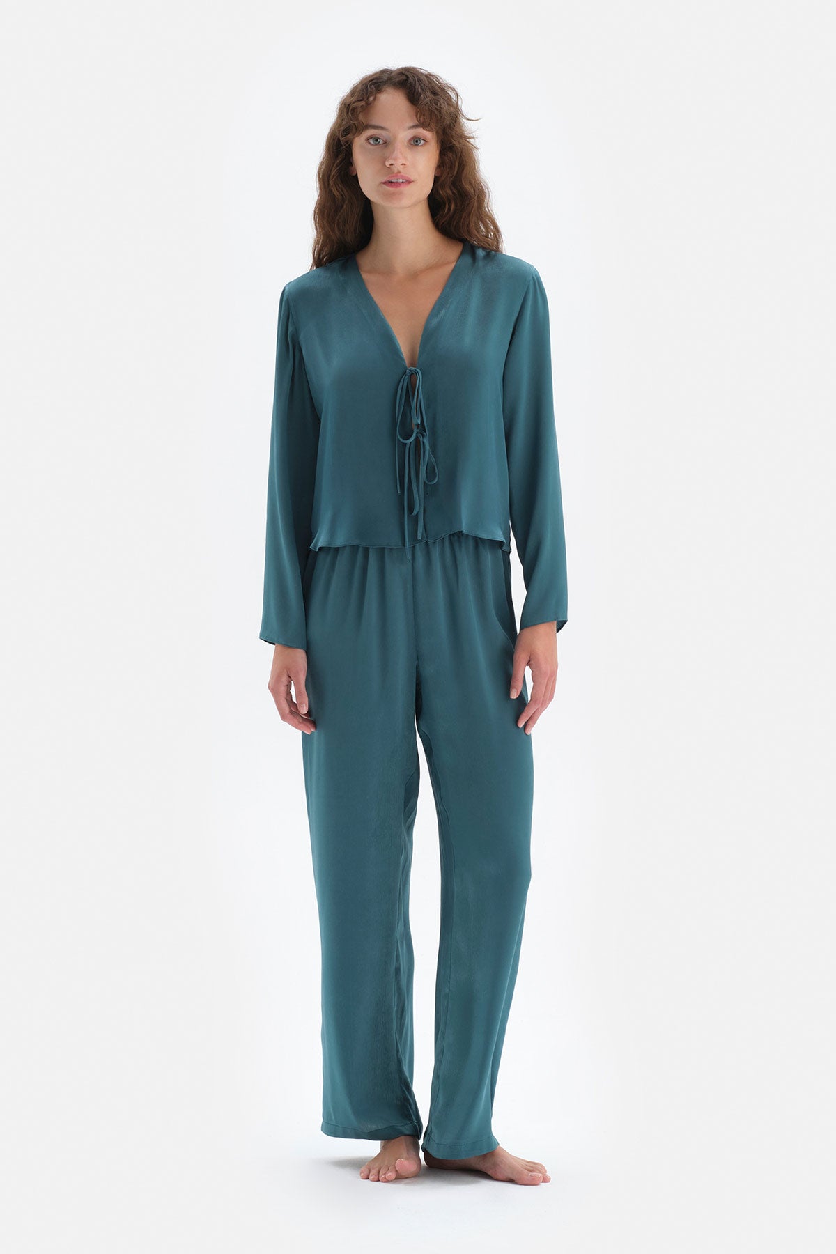 TEAL PYJAMA SET