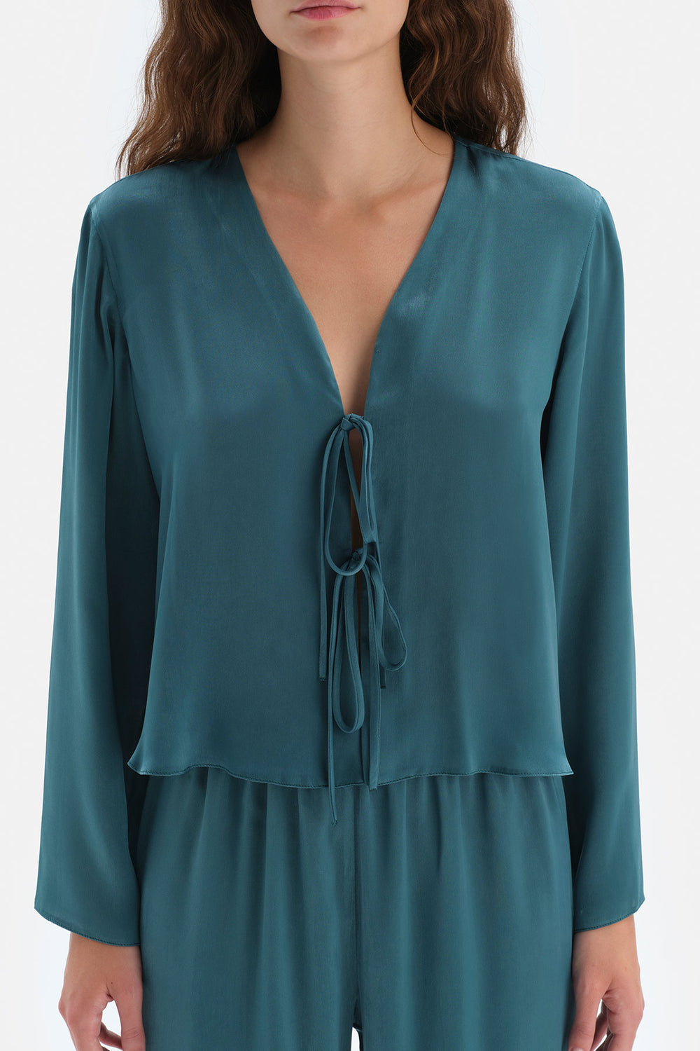 TEAL PYJAMA SET