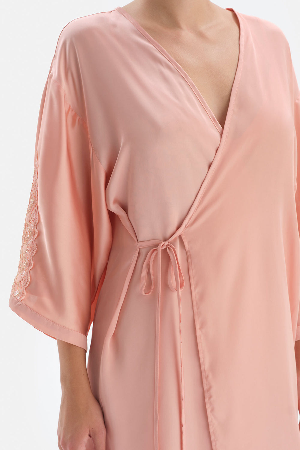 SALMON ROBE