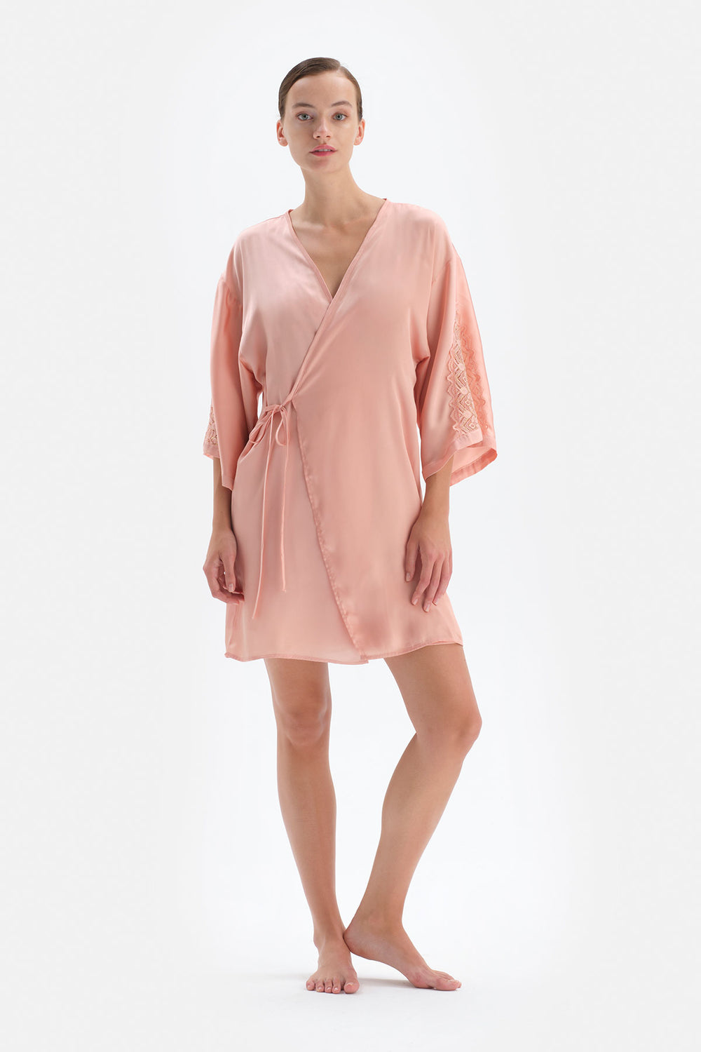 SALMON ROBE