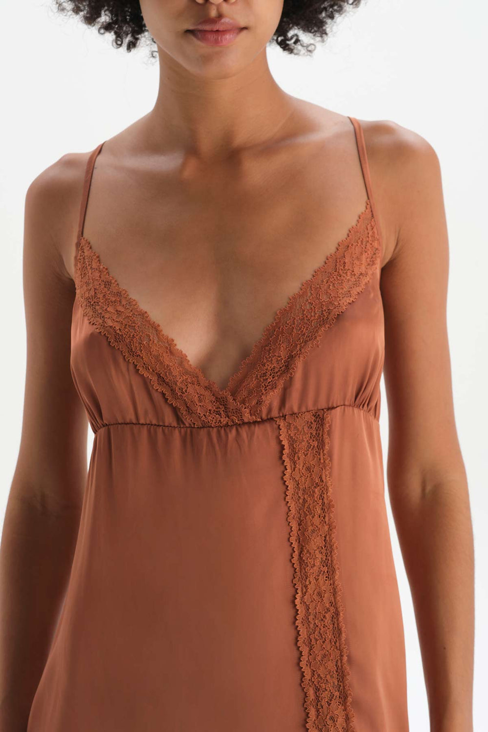 BROWN NIGHTIE