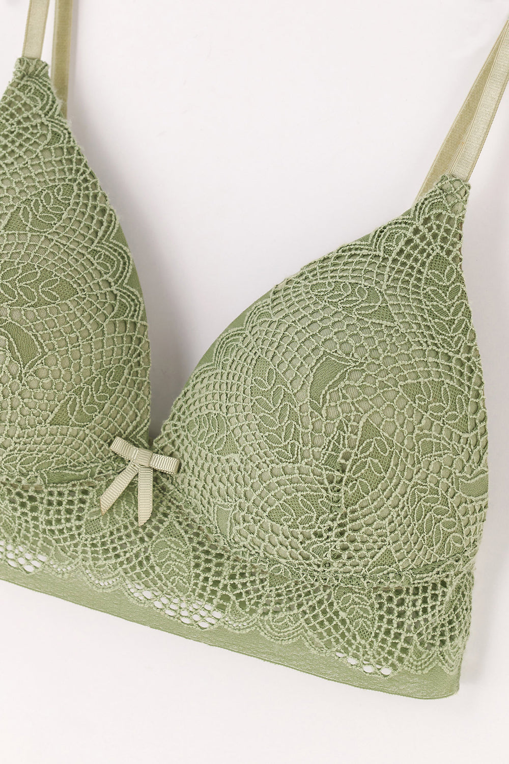 GREEN BRALETTE