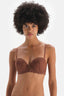 BROWN BRA