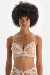 BROWN BRA