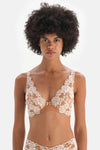 BROWN BRA