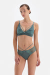 GREEN BRA