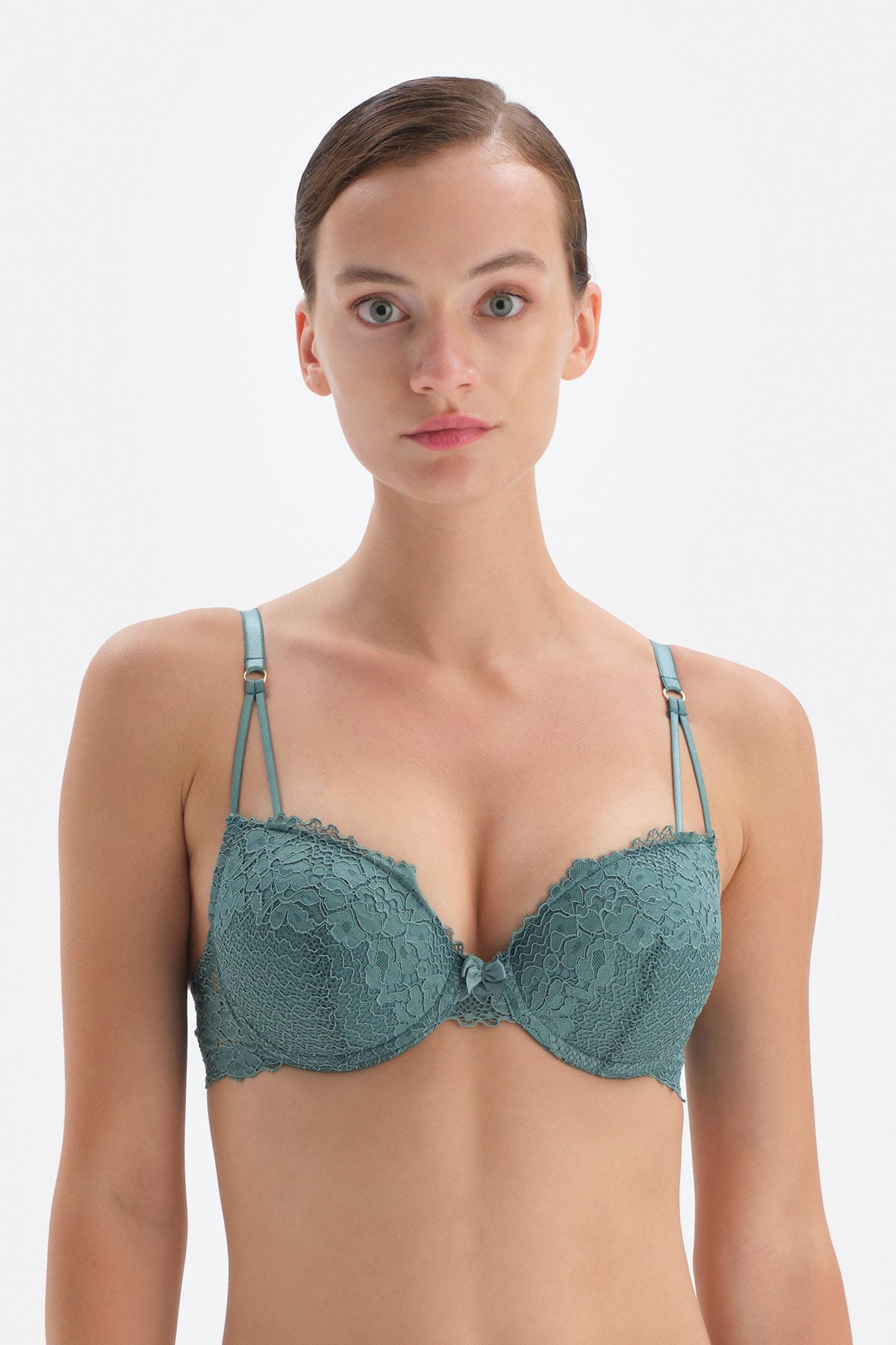 GREEN BRA