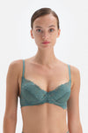 GREEN BRA