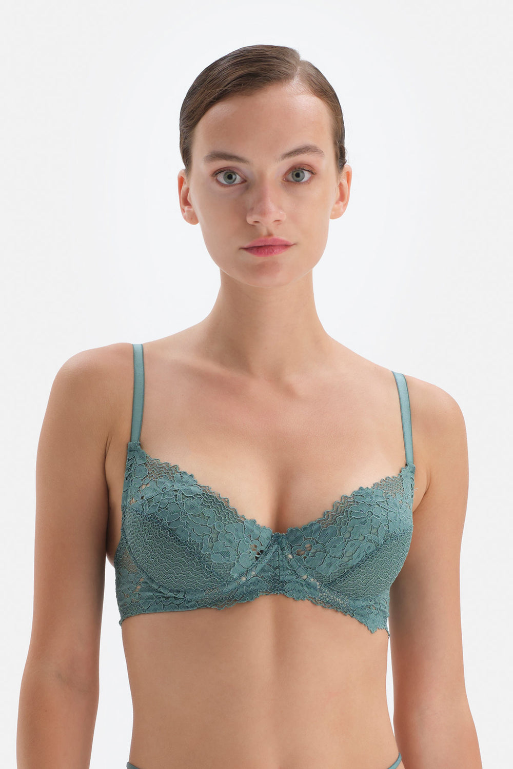GREEN BRA