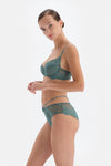 GREEN BRA