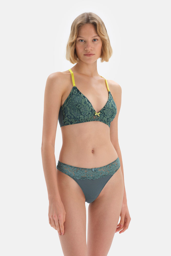 GREEN THONG