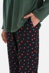 BLACK PYJAMA BOTTOM