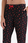 BLACK PYJAMA BOTTOM