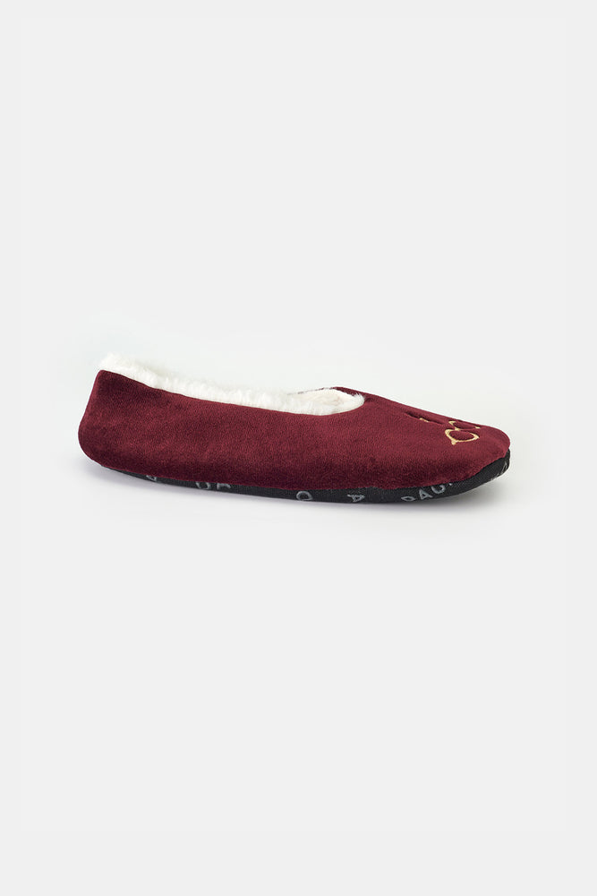 BORDEAUX HOME SHOES