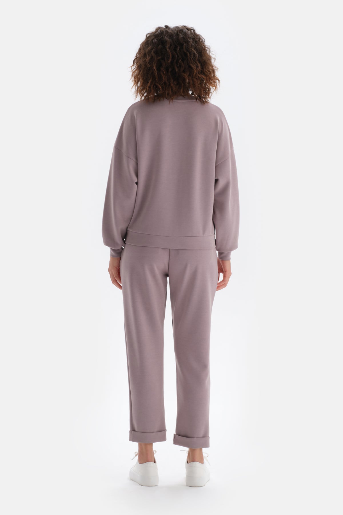 Light Lilac RIBBED TRACKSUIT
