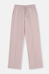 Light Lilac WIDE LEG RIBBED DETAILED EVERFRESH TRACKS BOTTOM