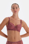 Dusty Rose DRAWING CONCRETE BRA